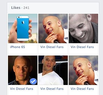 my cousin damien's likes according to facebook